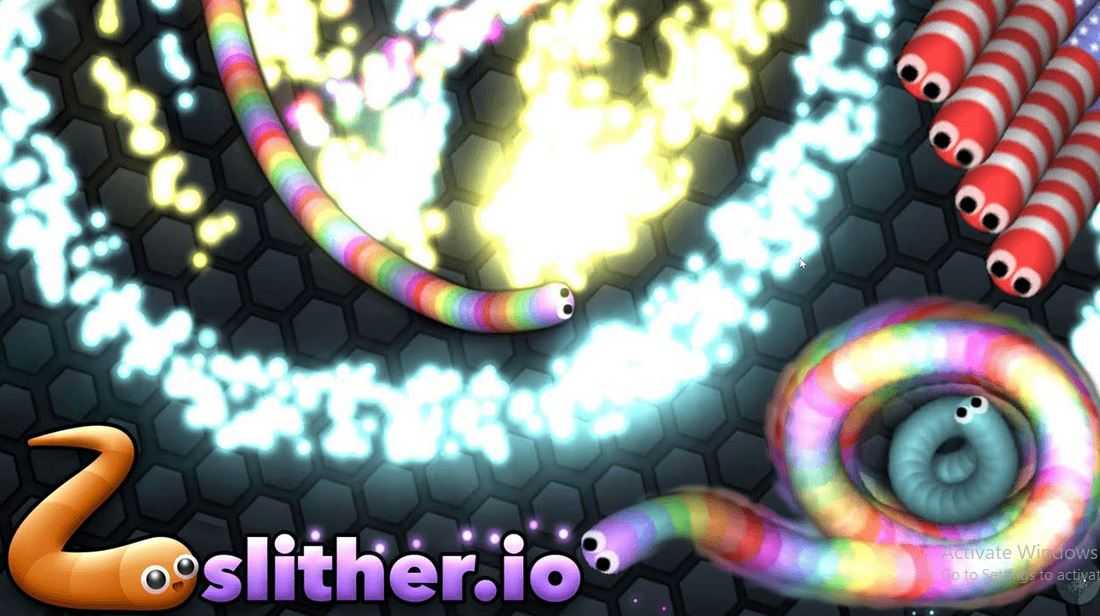 Game Cacing Online Terbaik - Slither.io