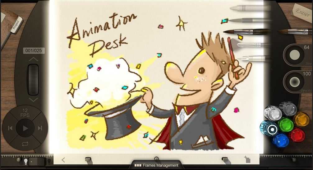 aplikasi bikin video animasi - Animation Desk Classic