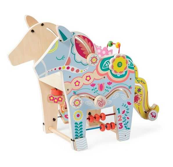 Mainan kuda kayu
