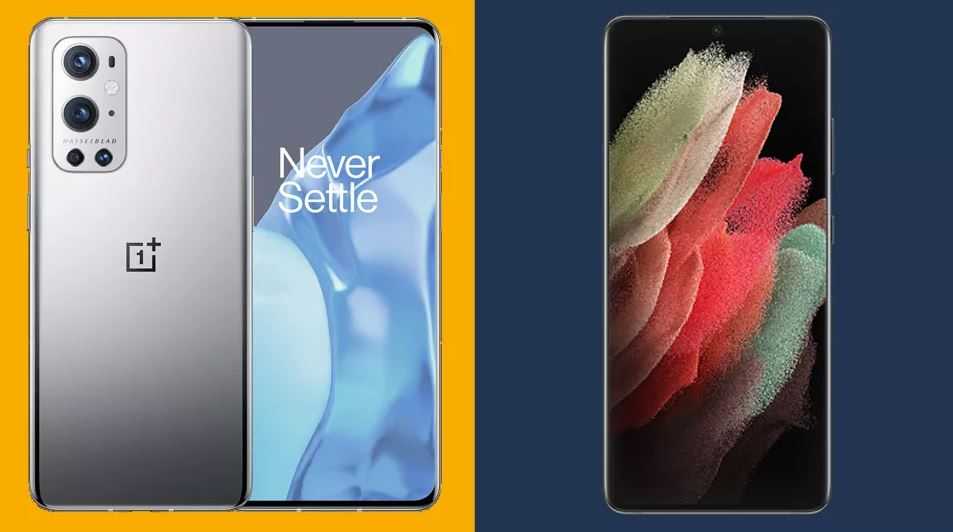 OnePlus 9 Pro vs Samsung Galaxy S21 Ultra