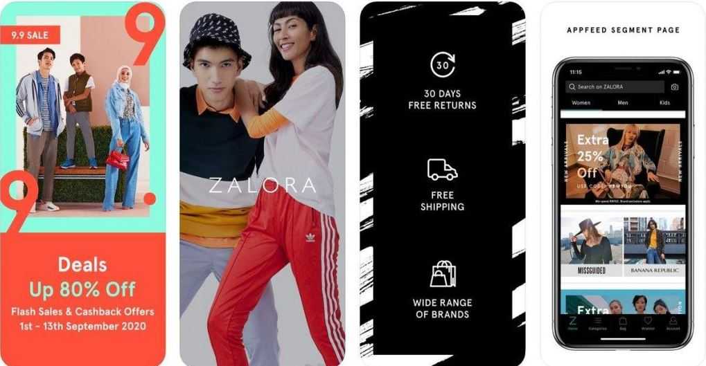 Zalora - Aplikasi Belanja Online Luar Negeri