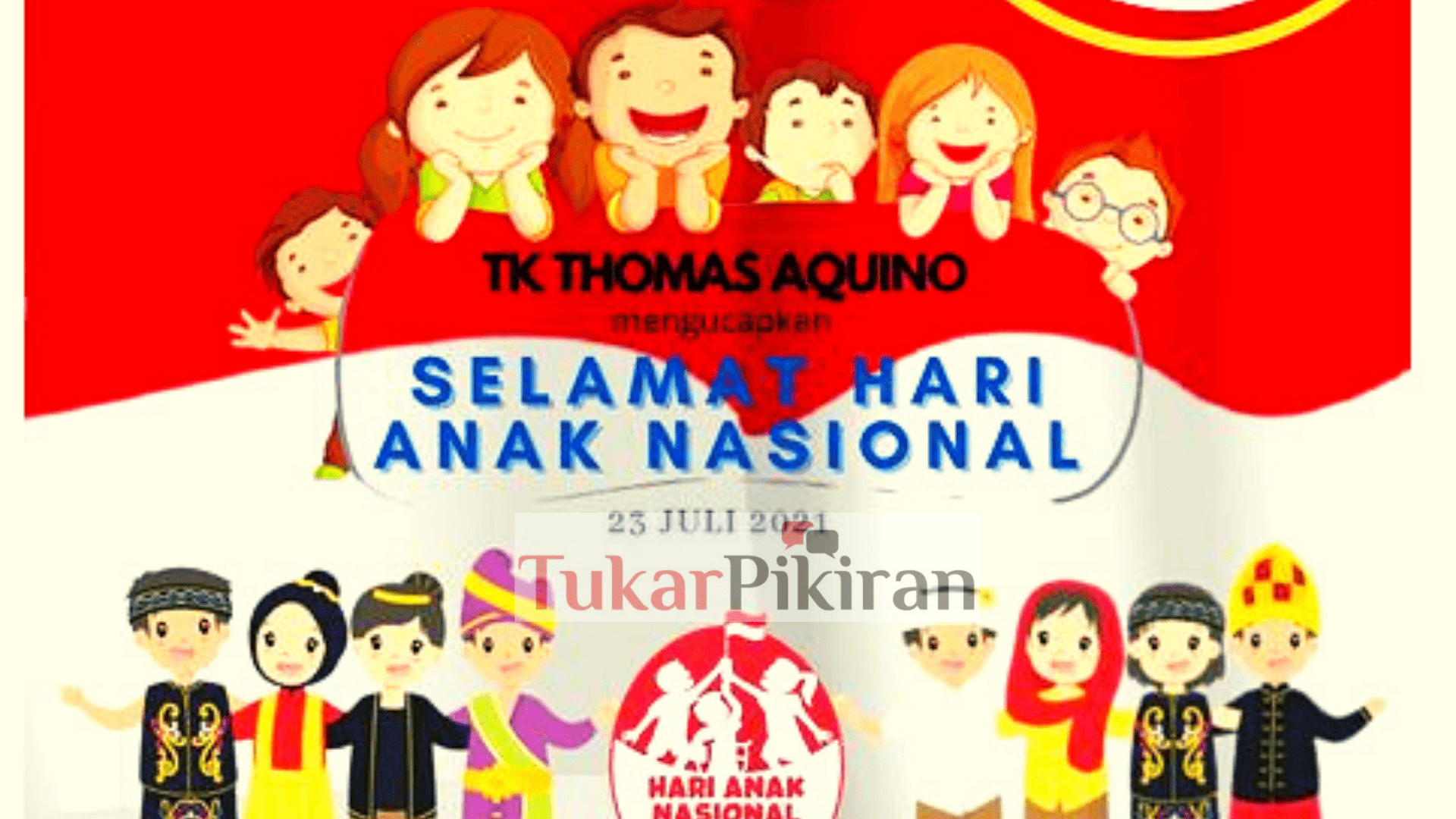 Twibbon Hari Anak Nasional 2022 Terbaru dan Terbaik | Tukar Pikiran