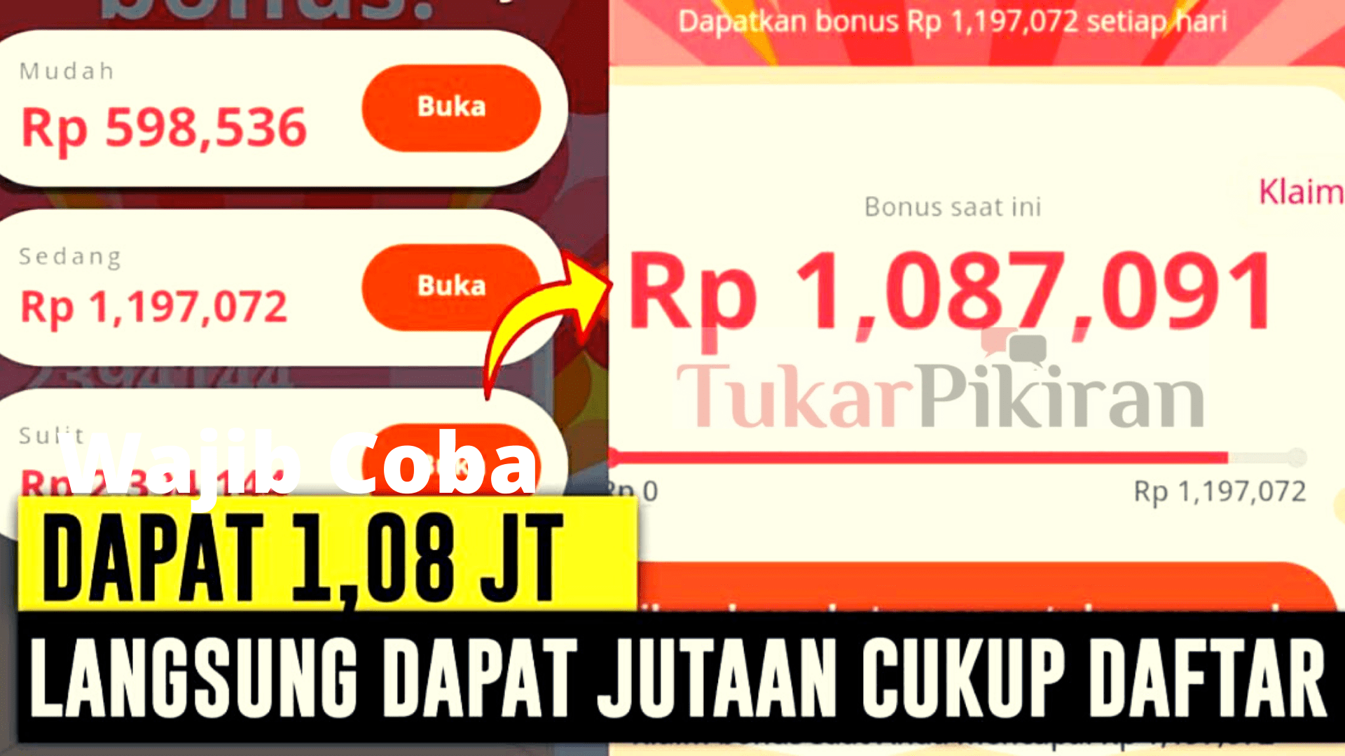 aplikasi penghasil uang jutaan perhari