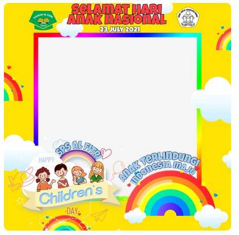 Twibbon Hari Anak Nasional Gemes