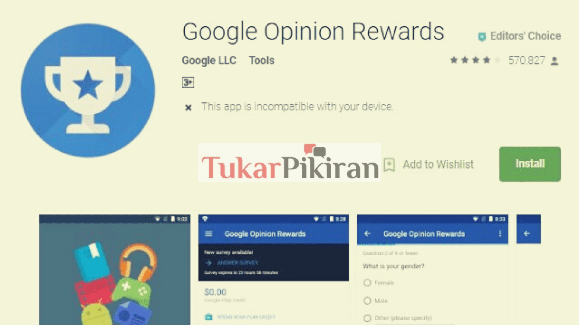 Google Opinion Rewards