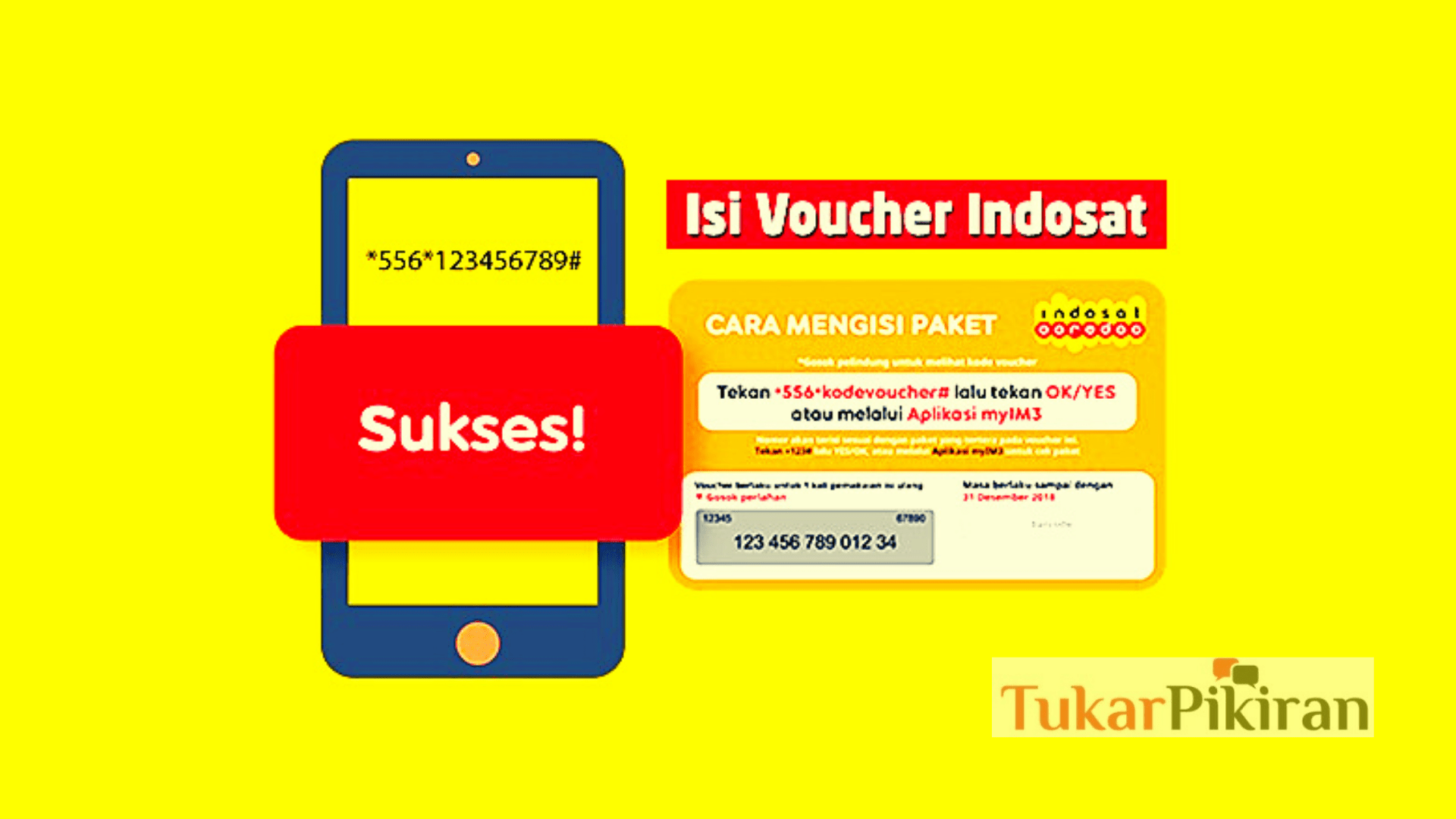 Cara Isi Voucher Indosat Terbaru 2021 Tanpa Ribet