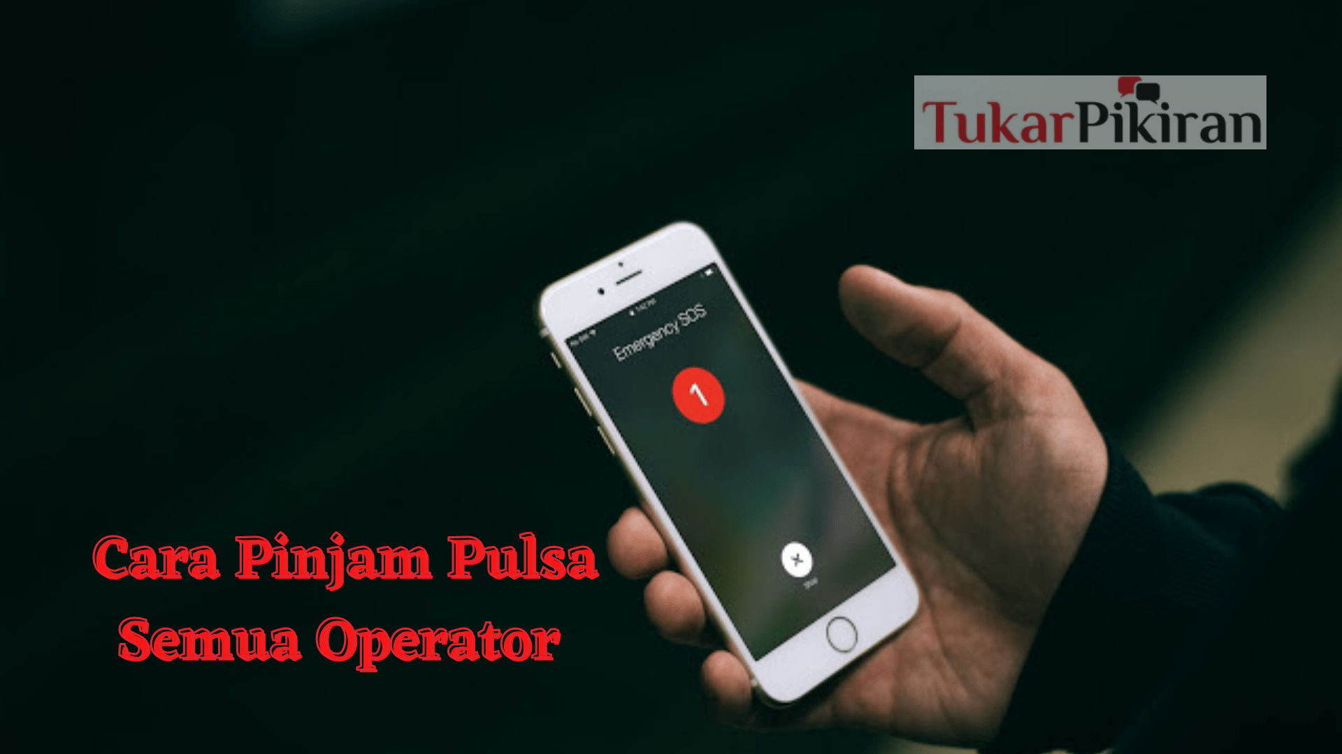 Cara Pinjam Pulsa Semua Operator dengan Mudah