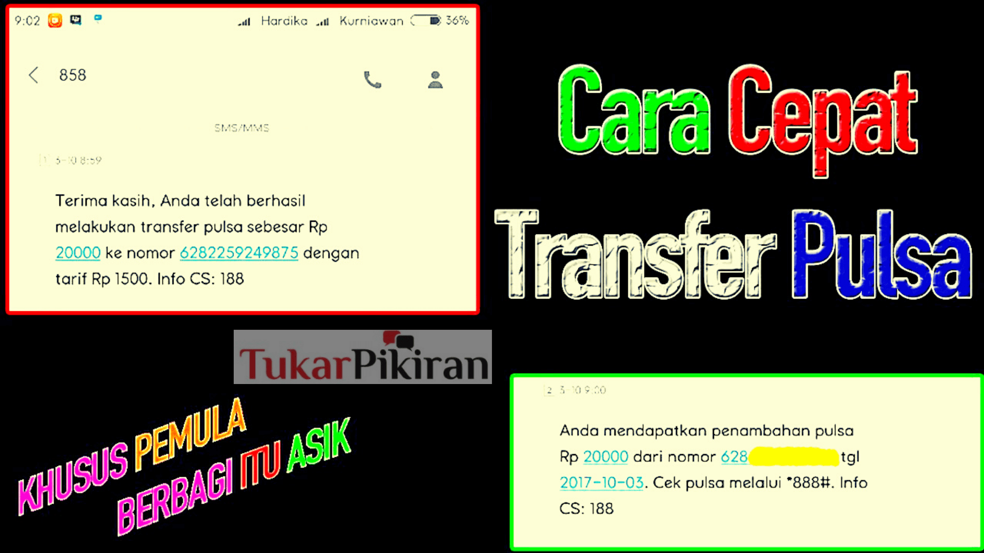 Cara Transfer Pulsa Semua Operator Terbaru 2021