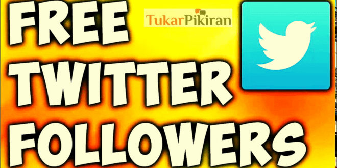 Follower Gratis Twitter? Berikut Aplikasi dan Caranya