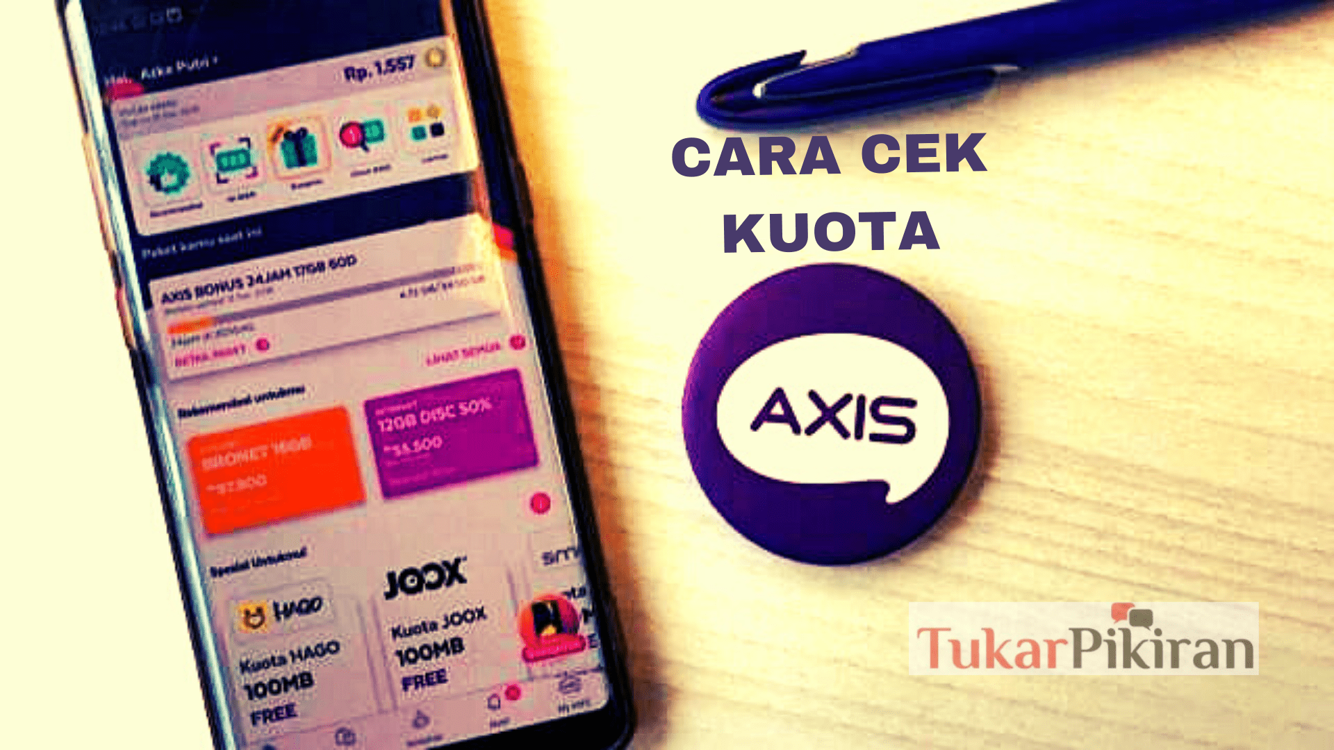 Cara Cek Kuota Axis dengan Mudah dan Praktis