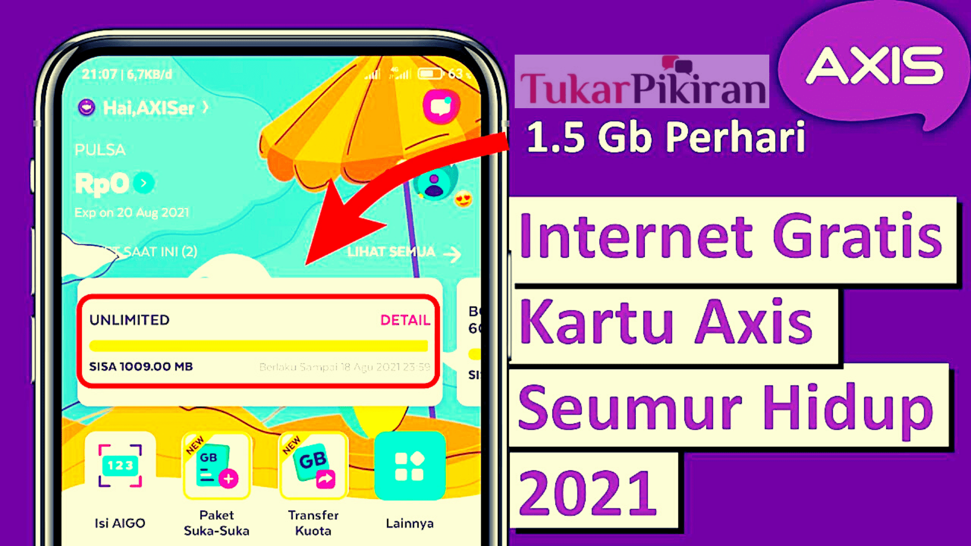 Cara Internetan Gratis Pake Axis Praktis Tanpa Ribet