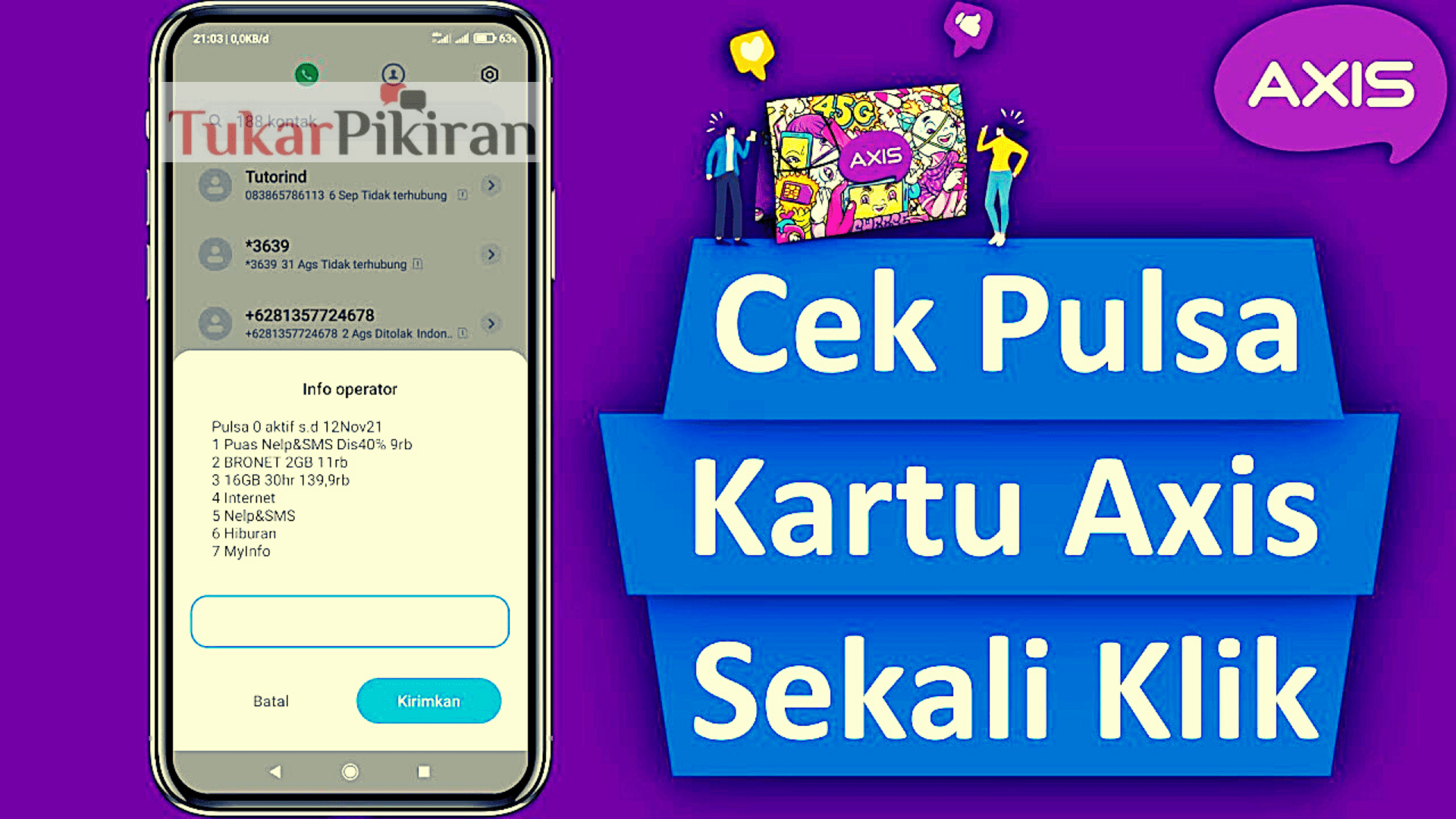 Cek Pulsa Axis Terbaru dengan Mudah dan Praktis