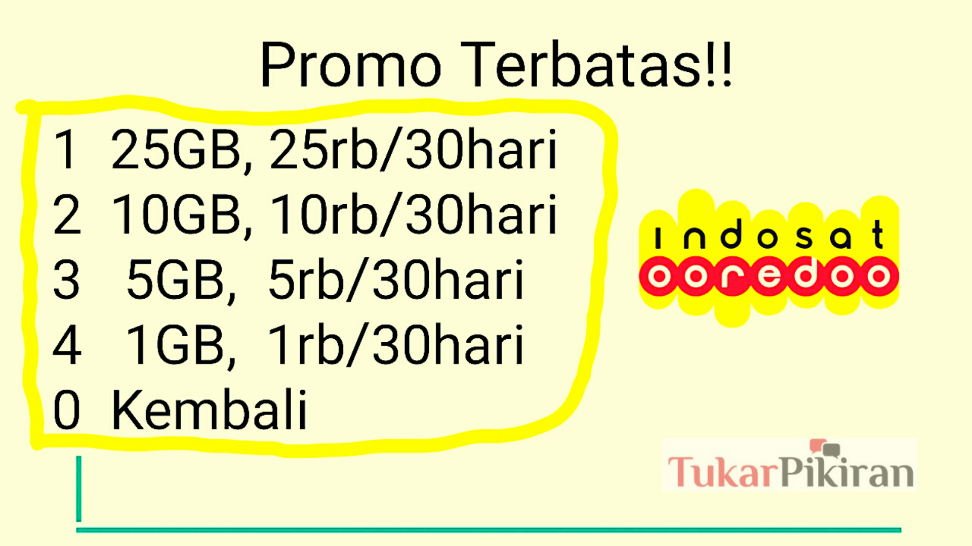 Kode Paket Murah Indosat Terbaru 2021