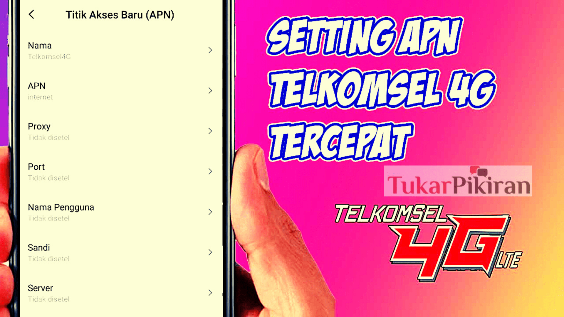 Setting APN Telkomsel 4G Tercepat dan Terlengkap 2021