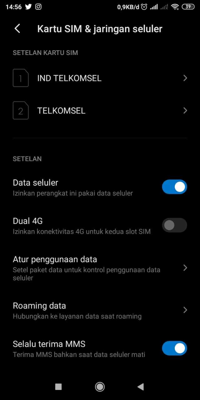 Cara Setting APN Telkomsel di Android