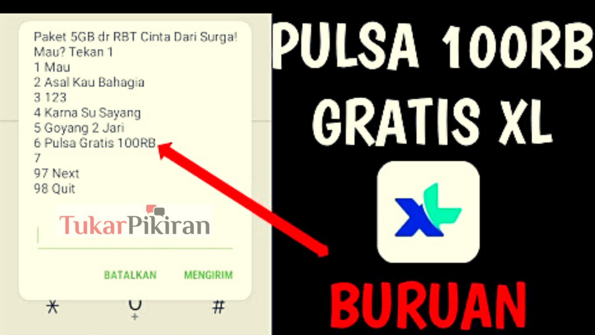 Cara Mendapatkan Pulsa Gratis XL dengan Mudah