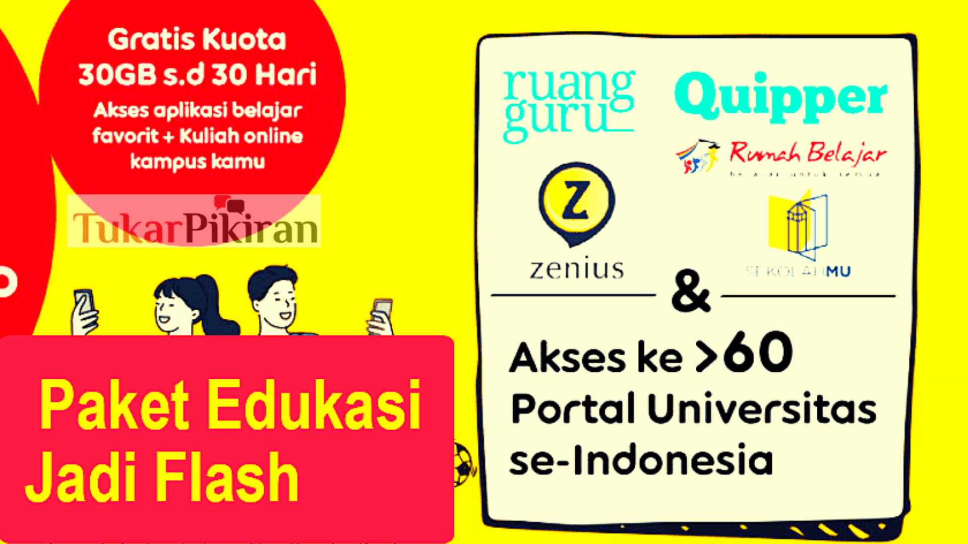 Cara Mengubah Kuota Belajar Menjadi Kuota Utama Indosat tanpa Aplikasi