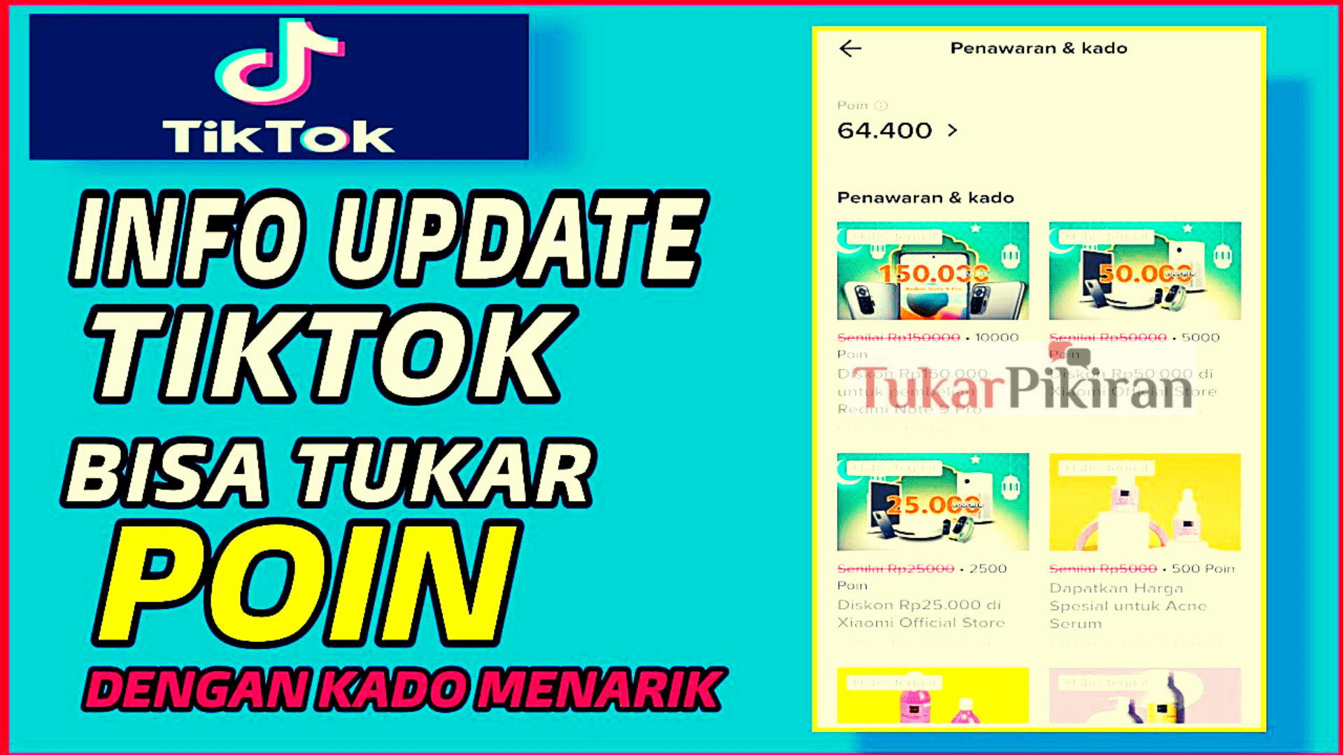 Cara Tukar Poin TikTok untuk Penghasilan Tambahan